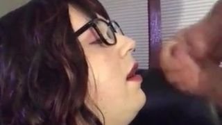 Exposed sissy Jordan Smith sucking cock again